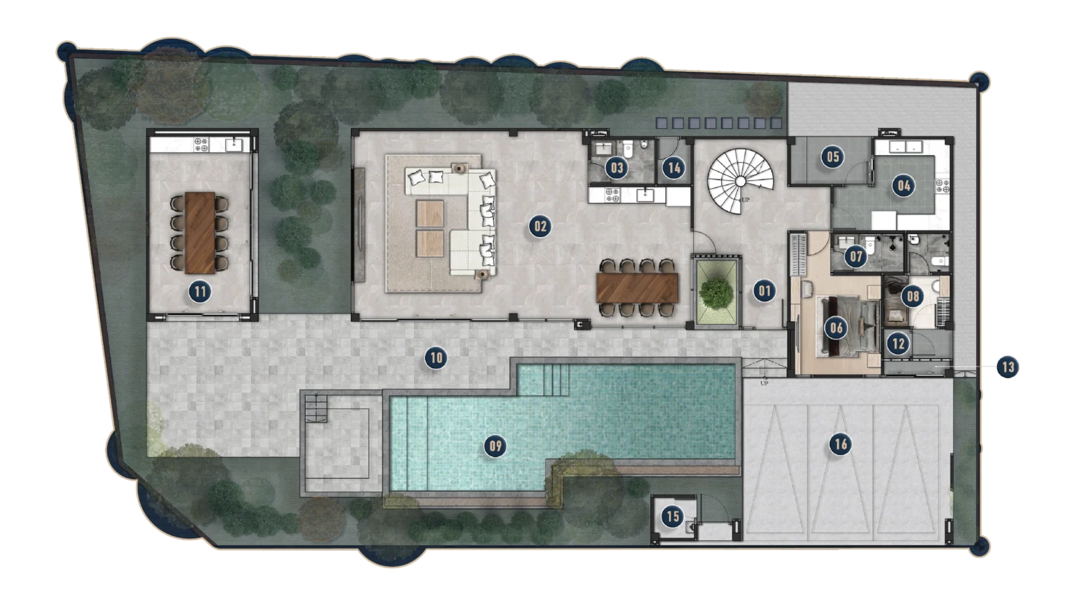 Type A 1st Floor Plan