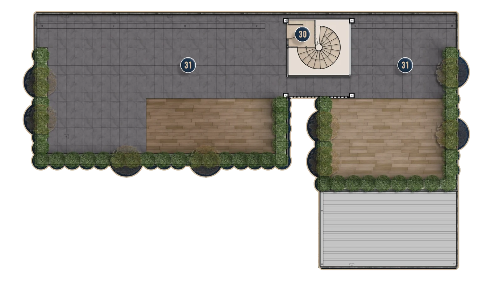 Type A 3rd Floor Plan